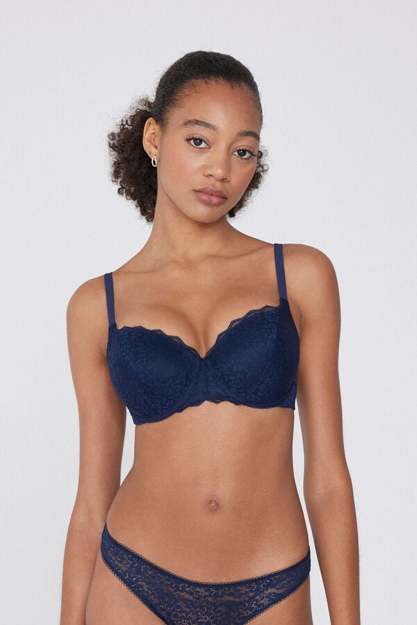 Tezenis Sujetador Balconette de Encaje Reciclado Prague Full Cover