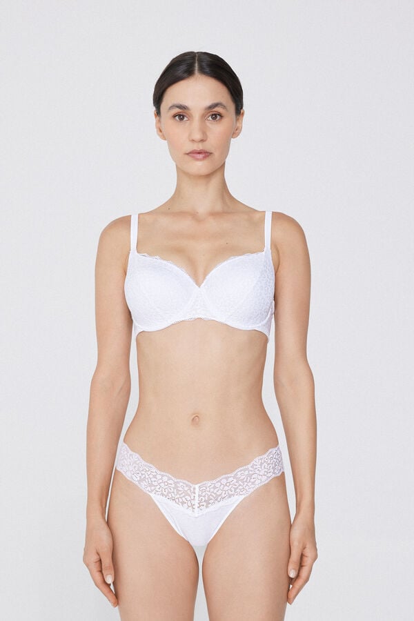 Tezenis Sujetador Balconette De Encaje Reciclado Prague Full Cover