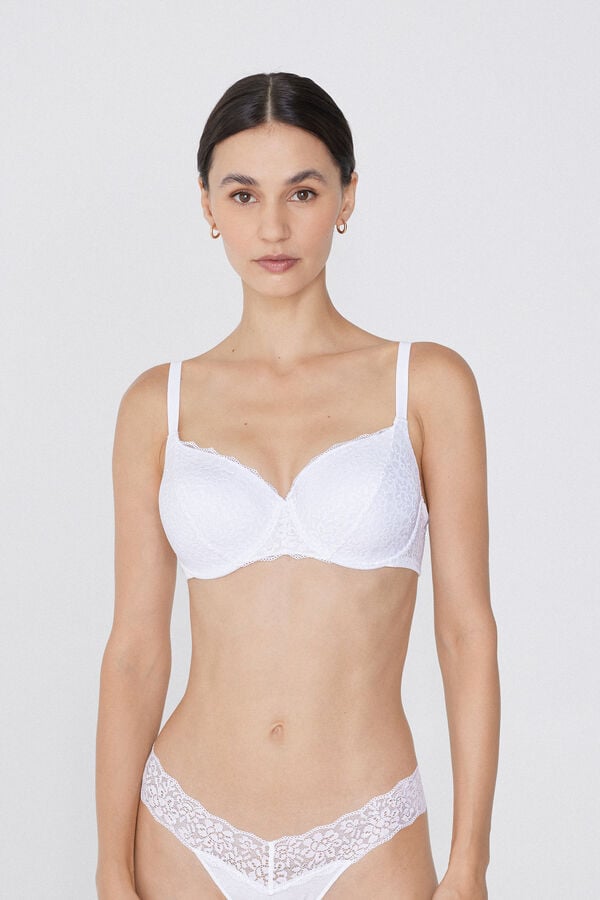 Tezenis Sujetador Balconette De Encaje Reciclado Prague Full Cover