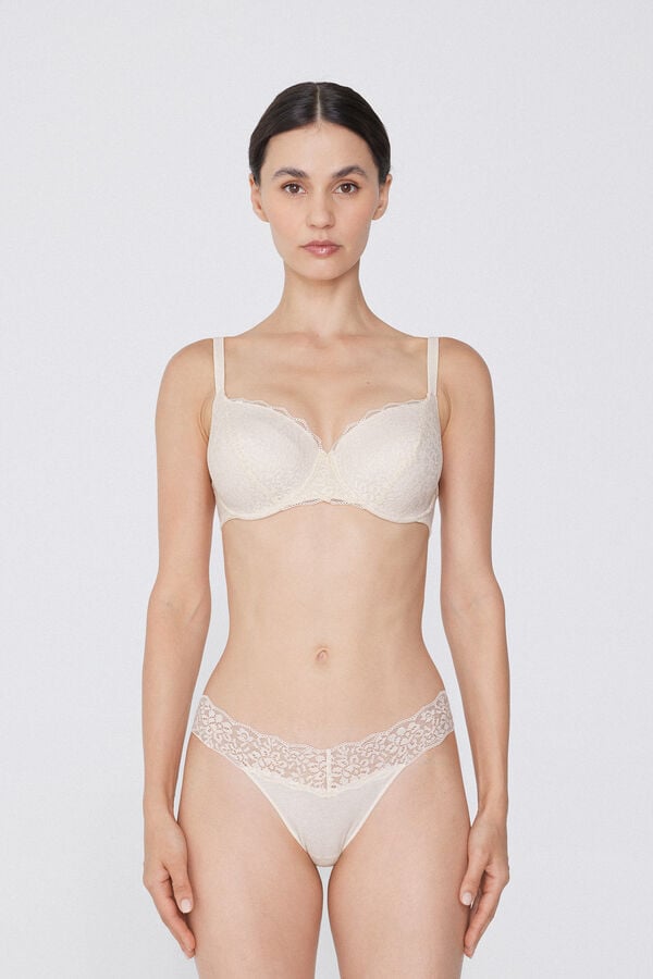 Tezenis Sujetador Balconette De Encaje Reciclado Prague Full Cover