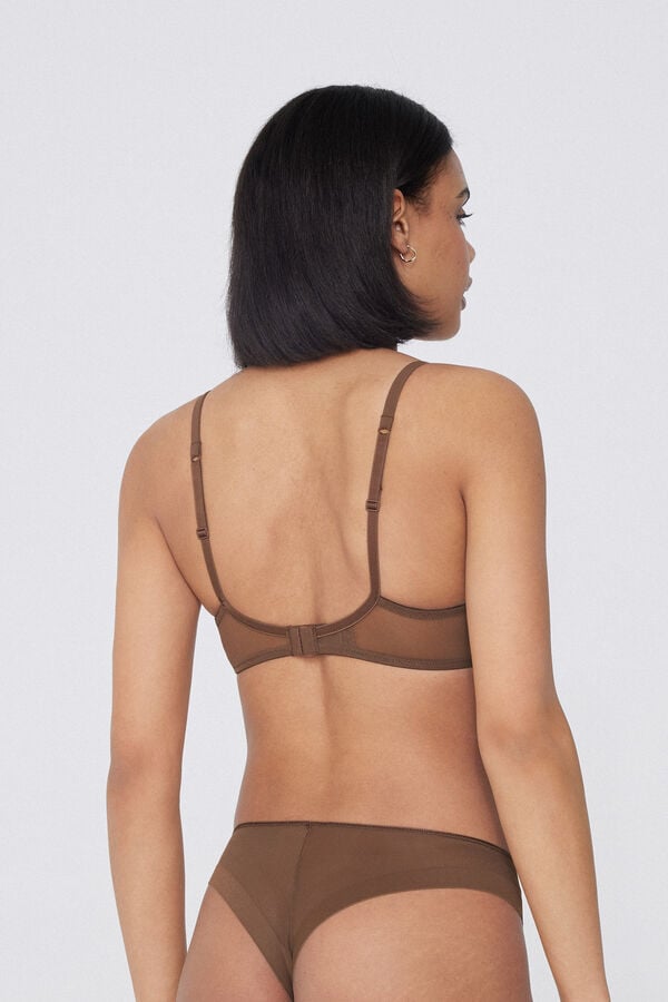 Tezenis Sujetador Balconette De Tul Paris Essential