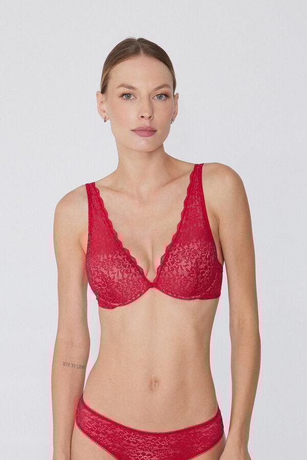 Tezenis Sujetador Balconette Miami de Encaje Reciclado