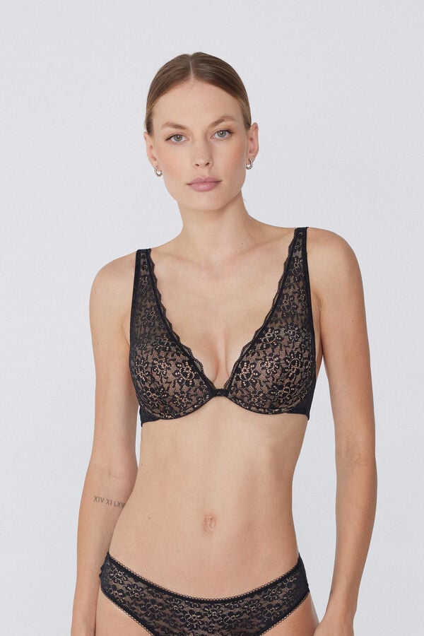 Tezenis Sujetador Balconette Miami de Encaje Reciclado