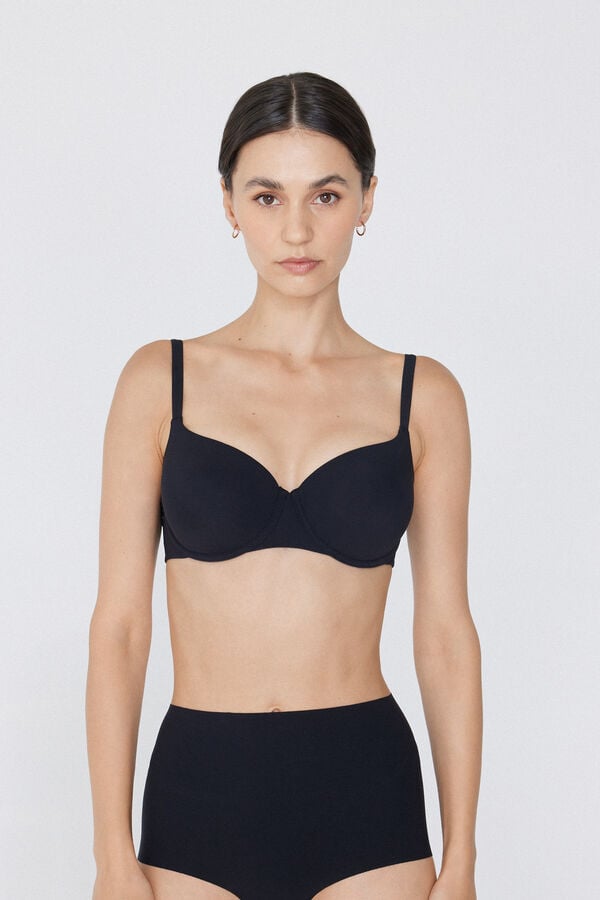 Tezenis Sujetador Balconette Microfibra Reciclada Cobertura Total Prague