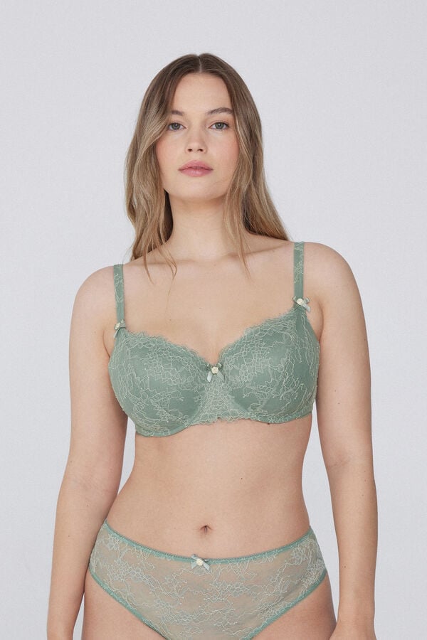 Tezenis Sujetador Balconette Prague de Cobertura Total Lovely Roses