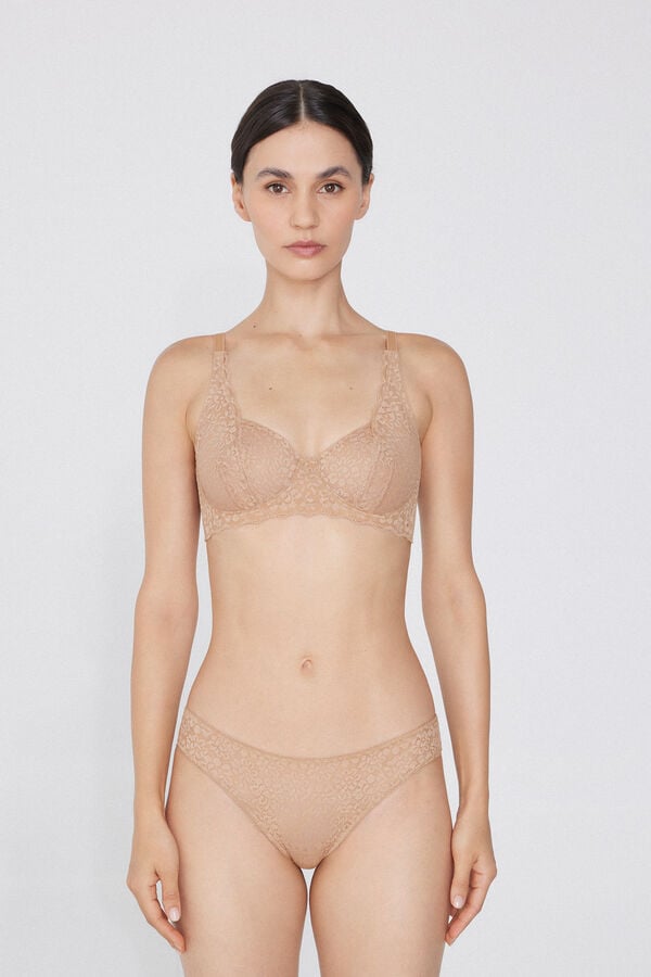 Tezenis Sujetador Balconette Sin Relleno De Encaje Reciclado Paris