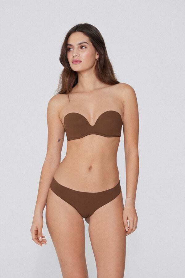 Tezenis Sujetador Bandeau Acolchado De Microfibra Reciclada De New York