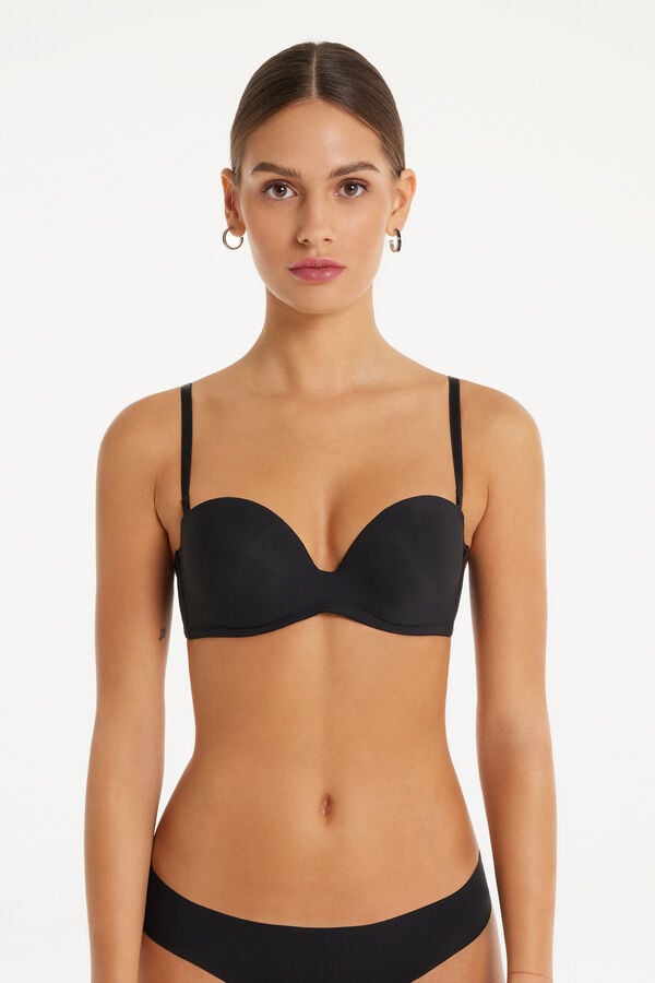 Tezenis Sujetador Bandeau Acolchado De Microfibra Reciclada De New York
