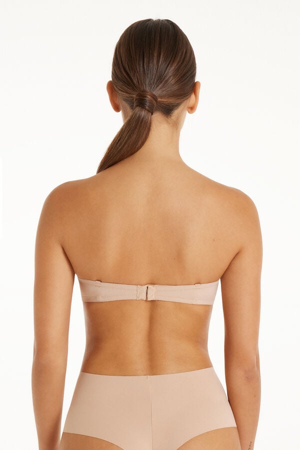 Tezenis Sujetador Bandeau Acolchado De Microfibra Reciclada De New York