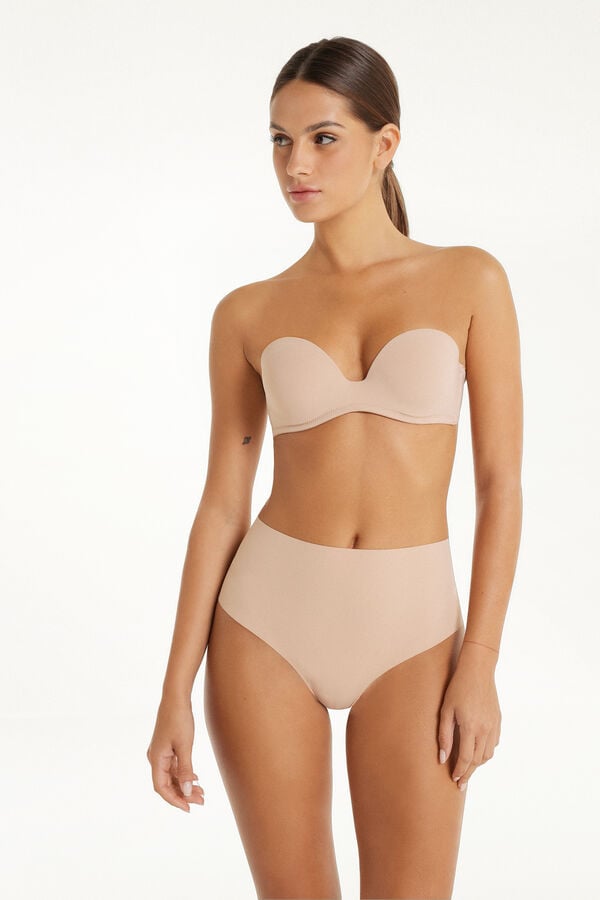 Tezenis Sujetador Bandeau Acolchado De Microfibra Reciclada De New York