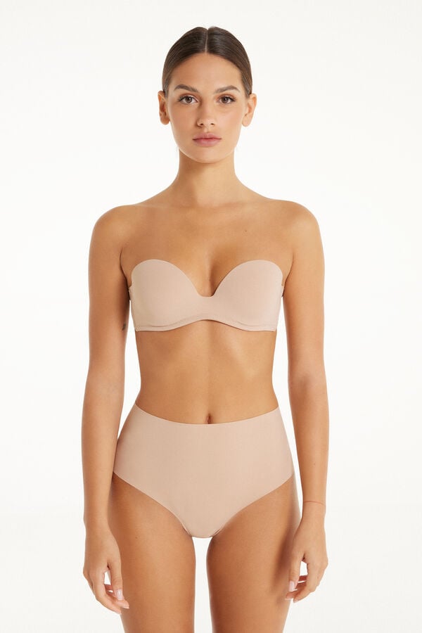Tezenis Sujetador Bandeau Acolchado De Microfibra Reciclada De New York