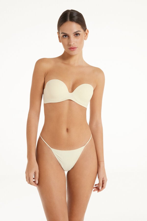Tezenis Sujetador Bandeau Acolchado De Microfibra Reciclada De New York