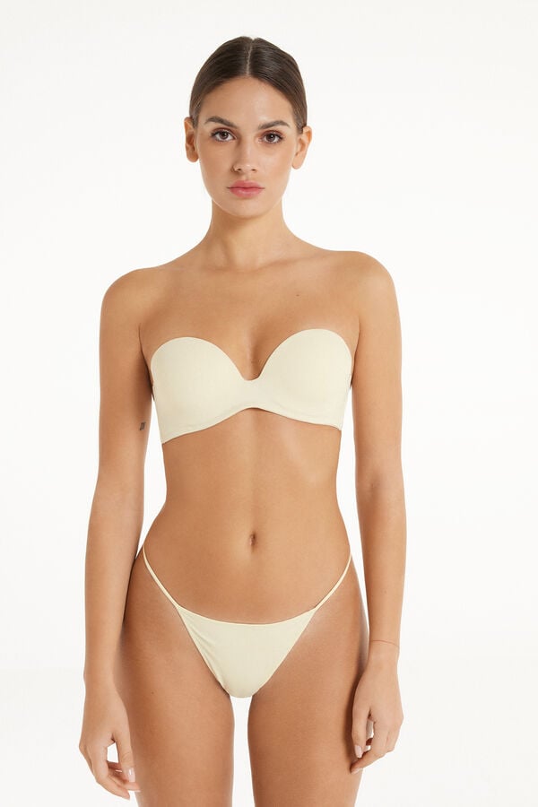 Tezenis Sujetador Bandeau Acolchado De Microfibra Reciclada De New York
