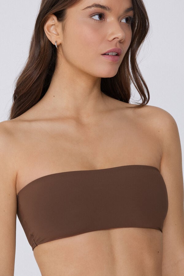 Tezenis Sujetador Bandeau Sidney De Microfibra Reciclada