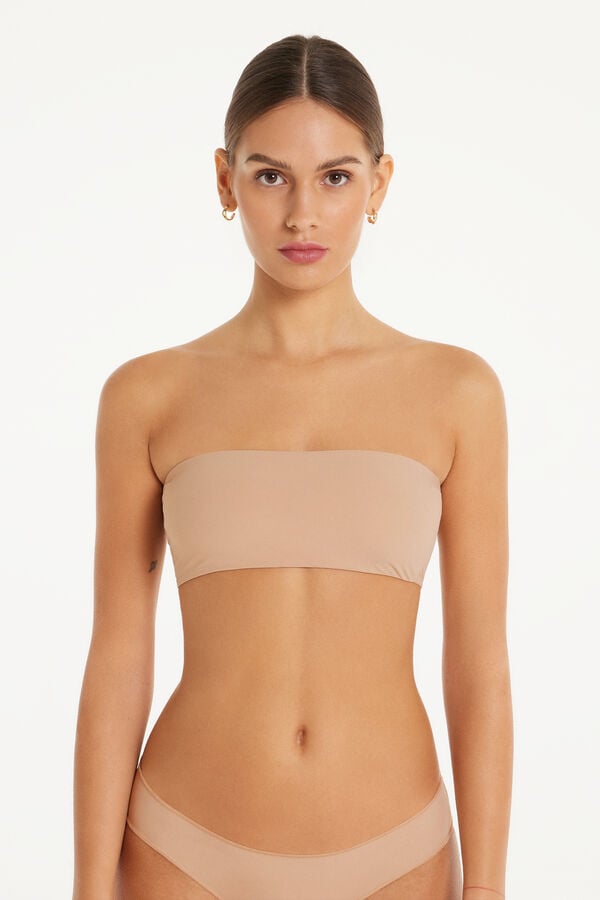 Tezenis Sujetador Bandeau Sidney de Microfibra Reciclada