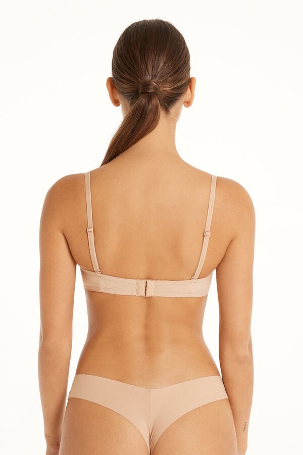 Tezenis Sujetador Bandeau Superrelleno Madrid De Microfibra Reciclada