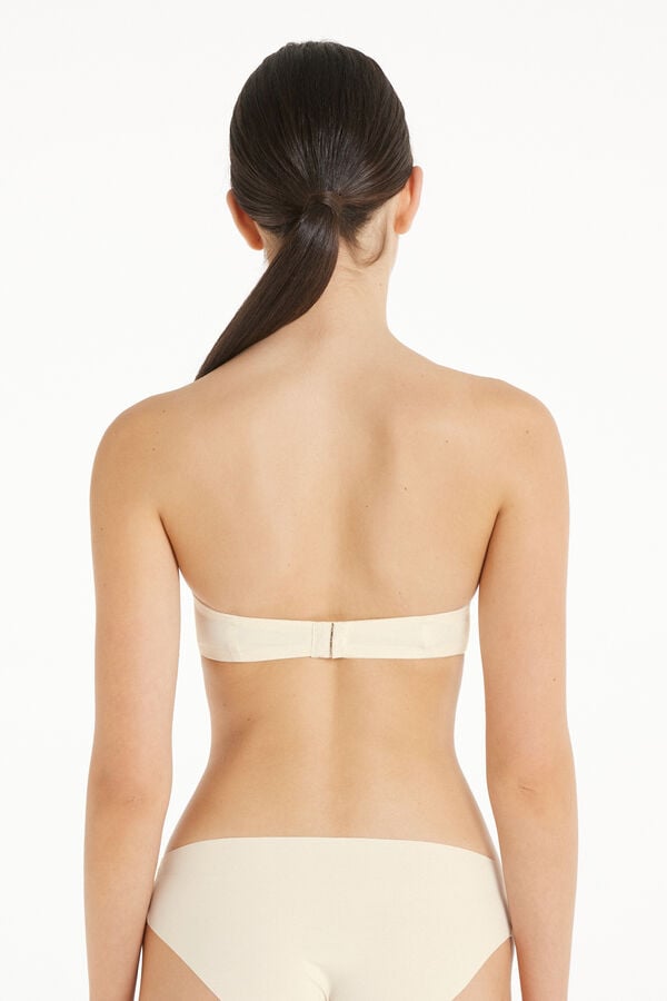 Tezenis Sujetador Bandeau Superrelleno Madrid De Microfibra Reciclada
