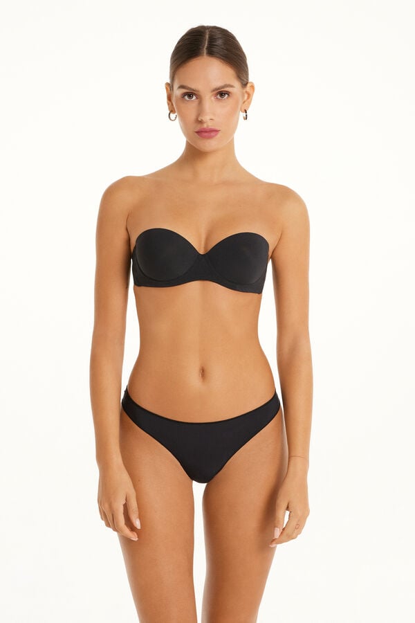 Tezenis Sujetador Bandeau Superrelleno Madrid De Microfibra Reciclada