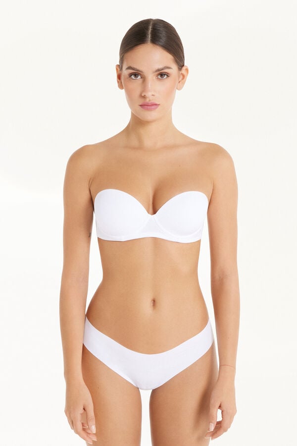 Tezenis Sujetador Bandeau Superrelleno Madrid De Microfibra Reciclada