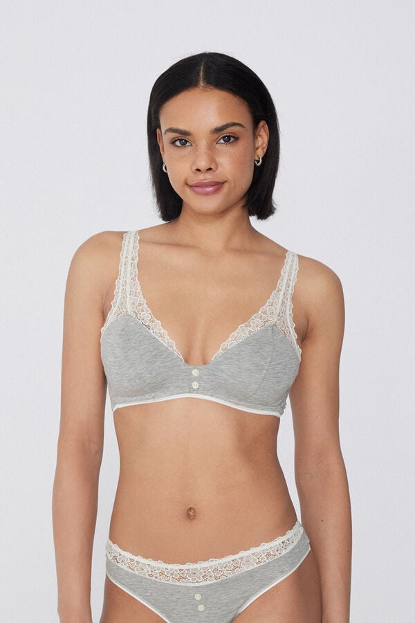 Tezenis Sujetador de Triángulo Havana con un Poco de Relleno Delicate Touch
