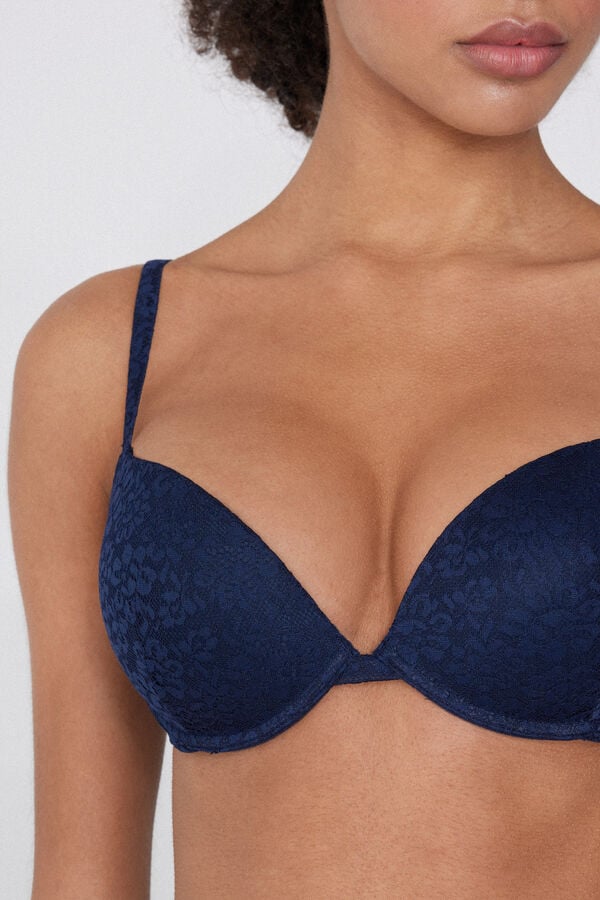 Tezenis Sujetador Push-Up Con Relleno De Encaje Reciclado Venice