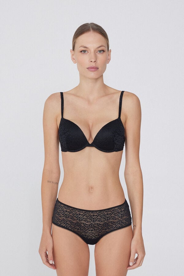 Tezenis Sujetador Push-Up Con Relleno De Encaje Reciclado Venice