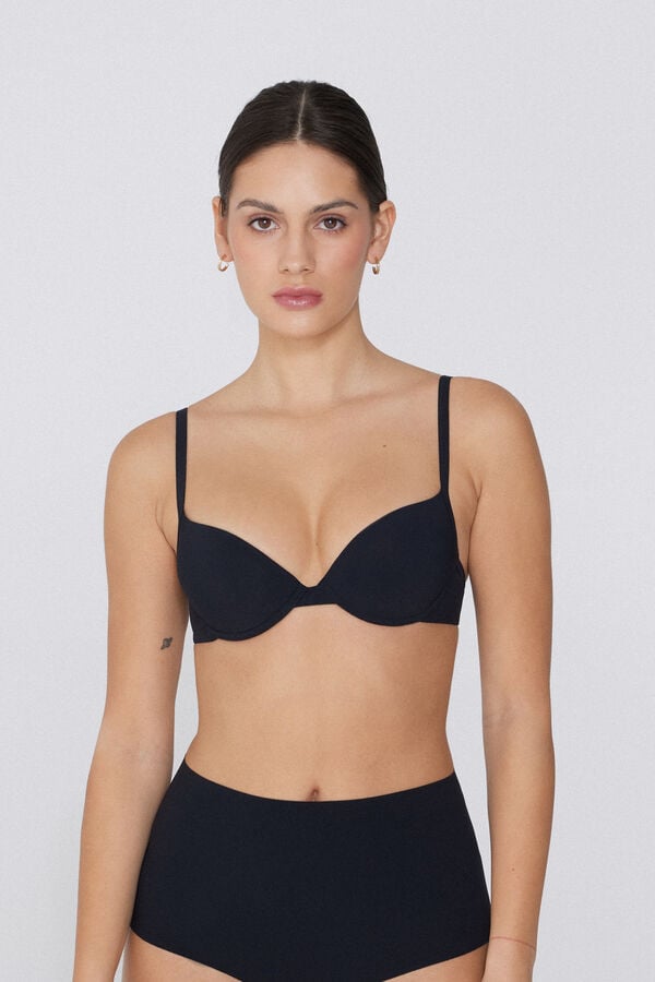 Tezenis Sujetador Push-Up de Microfibra Reciclada Athens
