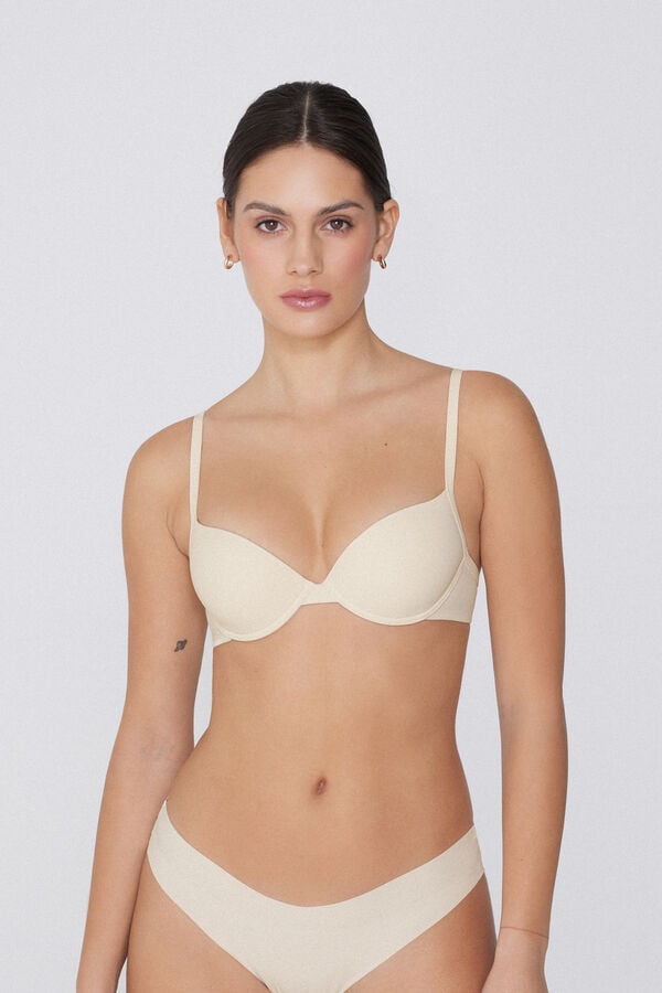 Tezenis Sujetador Push-Up de Microfibra Reciclada Athens
