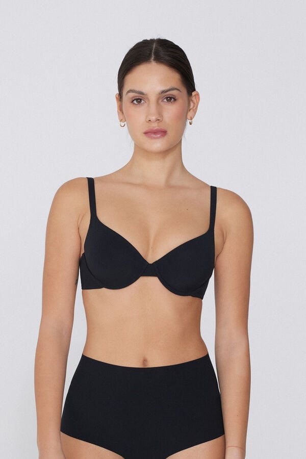 Tezenis Sujetador Push-Up de Microfibra Reciclada Athens