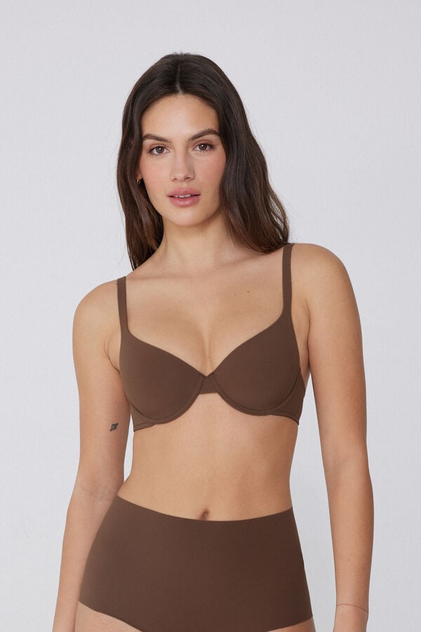 Tezenis Sujetador Push-Up de Microfibra Reciclada Athens