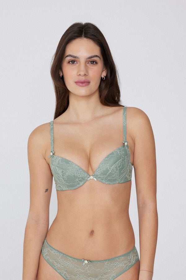 Tezenis Sujetador Push-Up Relleno Venice Lovely Roses