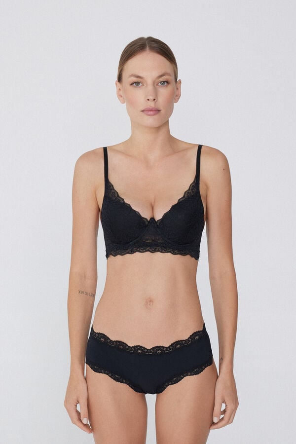 Tezenis Sujetador Super Push-Up De Encaje Reciclado Malibù