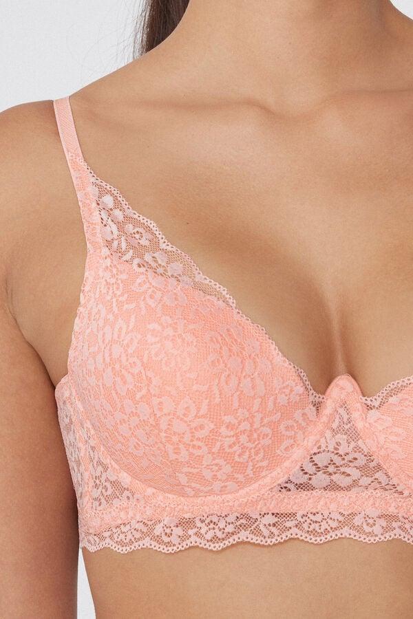 Tezenis Sujetador Super Push-Up De Encaje Reciclado Malibù