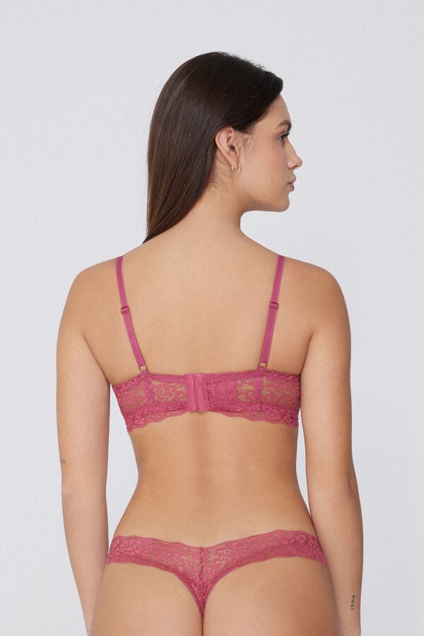 Tezenis Sujetador Super Push-Up De Encaje Reciclado Malibù