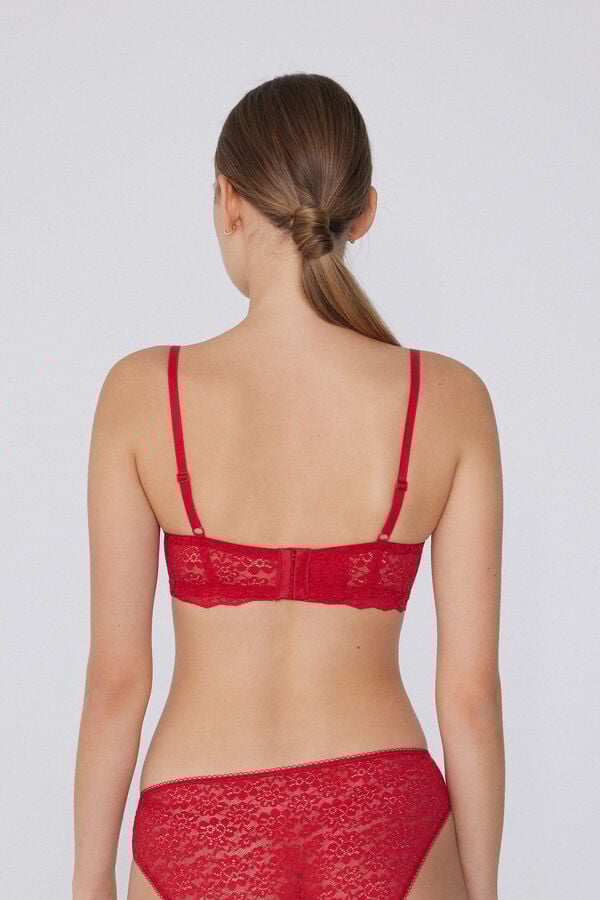 Tezenis Sujetador Super Push-Up De Encaje Reciclado Malibù