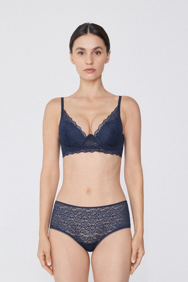 Tezenis Sujetador Super Push-Up De Encaje Reciclado Malibù