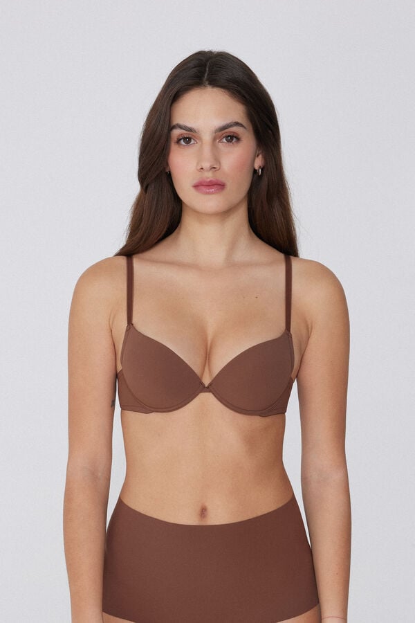 Tezenis Sujetador Super Push-Up de Microfibra Reciclada Los Angeles