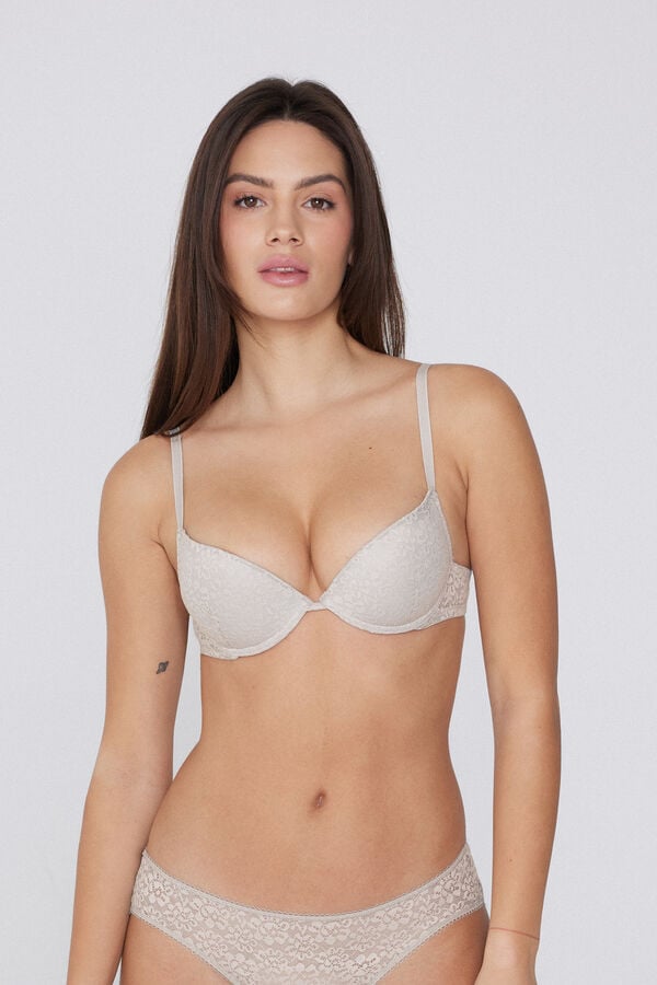 Tezenis Sujetador Super Push-up Encaje Reciclado Los Angeles