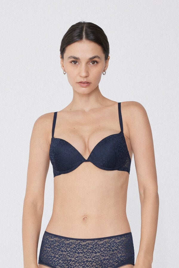 Tezenis Sujetador Super Push-up Encaje Reciclado Los Angeles