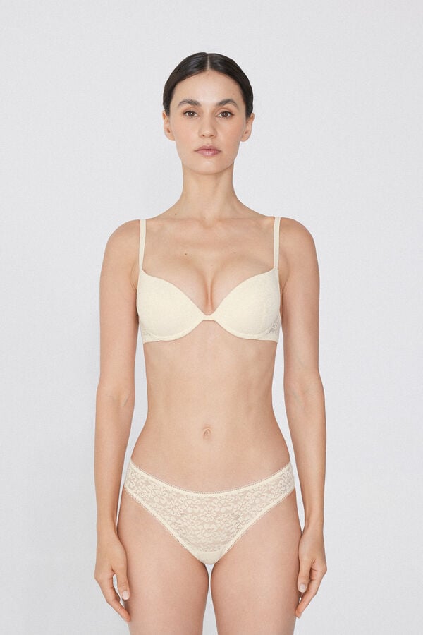 Tezenis Sujetador Super Push-up Encaje Reciclado Los Angeles