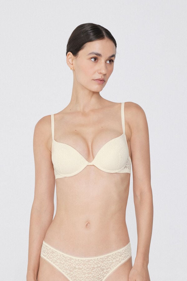 Tezenis Sujetador Super Push-up Encaje Reciclado Los Angeles