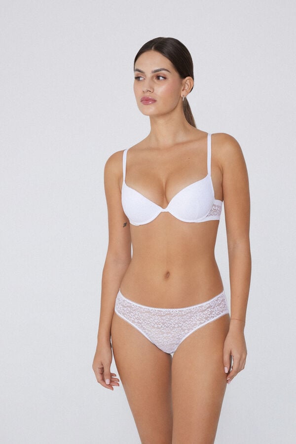 Tezenis Sujetador Super Push-up Encaje Reciclado Los Angeles