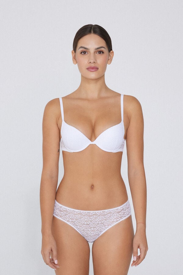 Tezenis Sujetador Super Push-up Encaje Reciclado Los Angeles