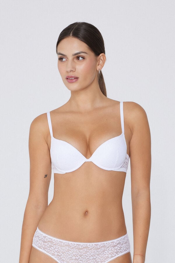Tezenis Sujetador Super Push-up Encaje Reciclado Los Angeles