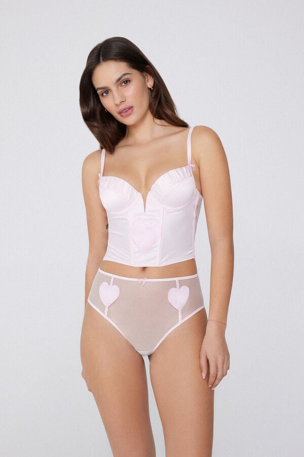 Tezenis Sujetador Tipo Top Push-Up Con Relleno Sweetheart