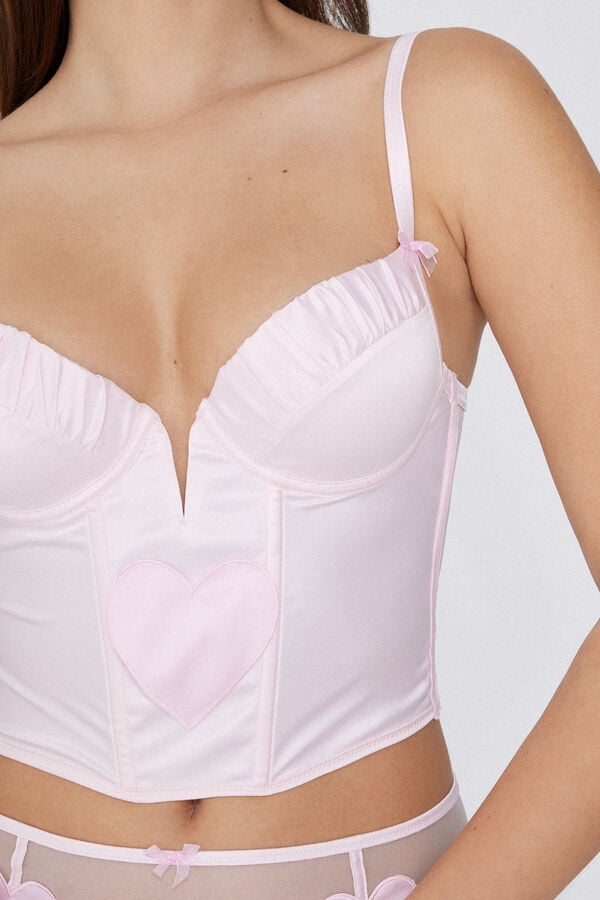 Tezenis Sujetador Tipo Top Push-Up Con Relleno Sweetheart
