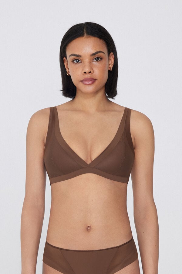 Tezenis Sujetador triangular con relleno ligero de tul Havana Essential