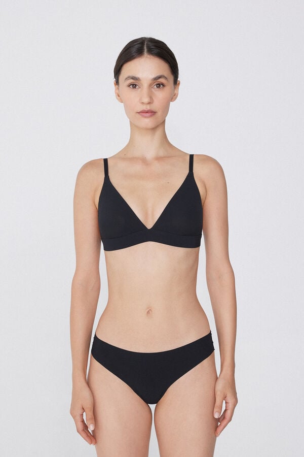 Tezenis Sujetador Triangular Sin Aros De Microfibra Reciclada Lisbon