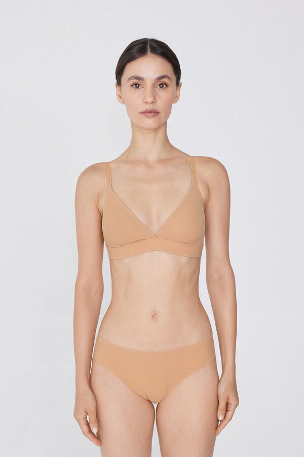 Tezenis Sujetador Triangular Sin Aros De Microfibra Reciclada Lisbon