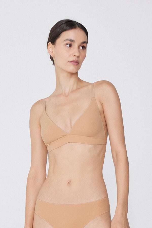 Tezenis Sujetador triangular sin aros de microfibra reciclada Lisbon